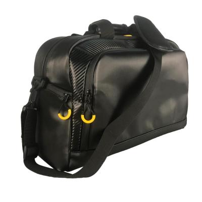 China Custom Made High Quality Travel Bag High Quality Fashion PU Fleece Waterproof Sports Gym Duffel Bag for sale