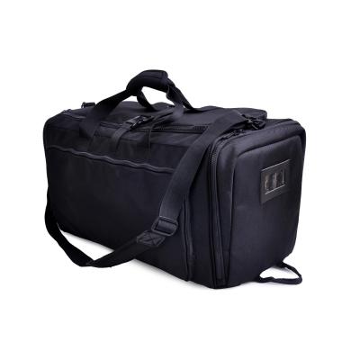 China Outdoor Activity Guangzhou Waterproof Gym Bag Outdoor Sports Travel Bag Duffel Bag Foldable Luggage Customized Geometric Nylon Zipper 500 Pieces Softback for sale