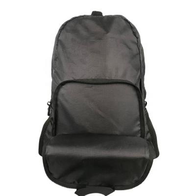 China Custom Lightweight Foldable Ultralight High School College Backpack Polyester Light Weight Outdoor Travel Backpack for sale