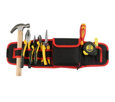 China High Quality Pocket Work Belt Multiple Design and Two Steel Buckles for Hanging Hammers with Adjustable Poly Web Belt Tool Bag for sale