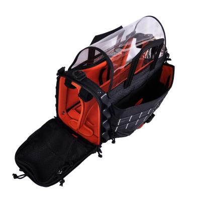 China High quality high quality tool bag with shoulder strap has 40 pockets for machine tool storage and maintenance tool holder for man for sale