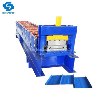 China                  Roofing Machine Portable Roll Forming Machine for Standing Seam Roof Sheet              for sale