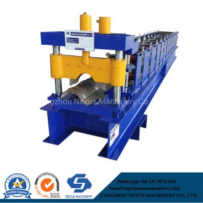 China                  Nexus High Speed Prepainted Steel Roof Tile Ridge Cap Roll Forming Machine              for sale