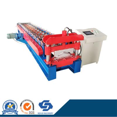 China                  Ridge Tile Roll Roof Ridge Cap Forming Machine China Manufacturer              for sale