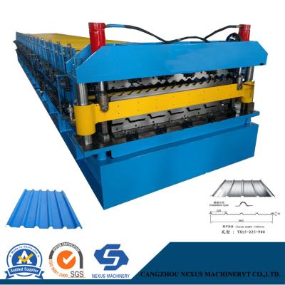 China                  Double Layer Roof Forming Machine/Dual Layer Metal Roofing Tile Making Machine              for sale