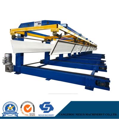 China                  Corrugated Board Sheet Roll Forming Machine with Automatic Stacker              for sale