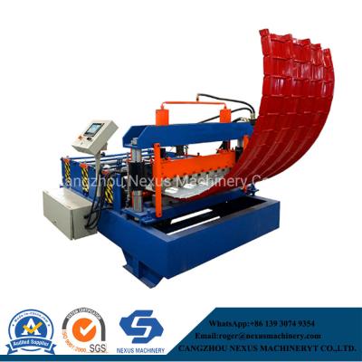 China                  Metal Rib Profile Roof Sheet Crimping and Curving Machine              for sale