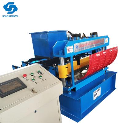 China                  Nexus Hydraulic Cranking Machine Bullnose Steel Roof Sheet Machine for Curved Sheet              for sale