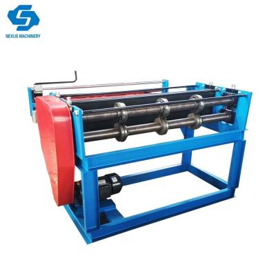 China                  Mini Electric Steel Sheet Slitting Machine Motorized Metal Plate Slitter              for sale