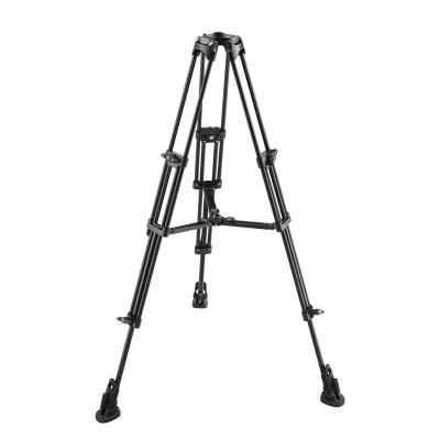 China E-IMAGE GA752S Video Camera Two Stage Light Weight 75mm Aluminum Video Tripod Leg for sale