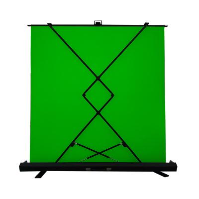 China GS-200 SOLID COLOR E-IMAGE Portable Folding Green Screen 200*200cm for sale