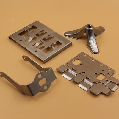 China High Quality Customizable Metal Fabrication 304 Stainless Steel Part Eco-Friendly Stamping Clips for sale