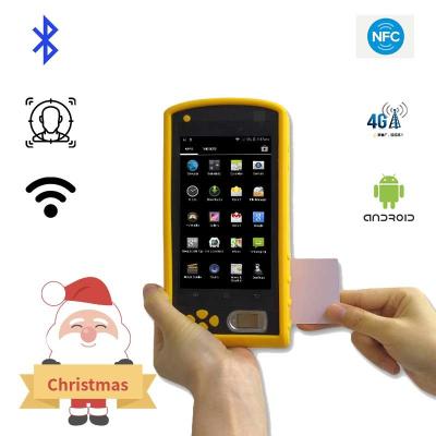 China HF FP05 Biometric Android Wireles3.7V Lithium battery with 4000mAh capacity Terminal With fingerprint identification for sale