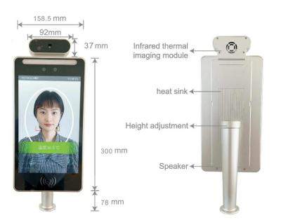 China HFSecurity RA10T 10.1 Inch Face Recognition RA10T Outdoor Facial Recognition Access Control & Attendance For Turnstile for sale