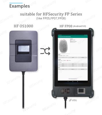 China HFSecurity FAP20 OS1000 Waterproof Optical USB Fingerprint Scanner Easy Integration With New Or Existing Applications for sale