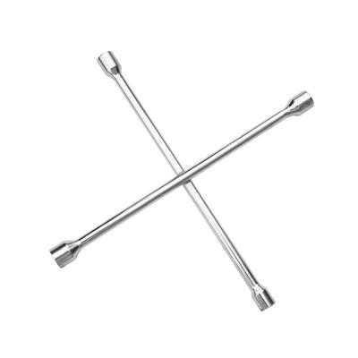 China Factory Directly Manufacturer Industrial Cross Rim Wrench 4 Way Lug Wheel Wrench for sale