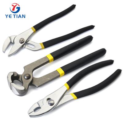 China K Master CRV 8 Muti Function Cable Cutter MULTI FUNCTIONAL Wire Cutting Pliers For 0 75 4mm Wire Stripping Cuts Crimping Soft Black 10 20AWG for sale