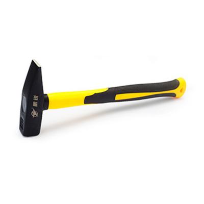 China Claw Hammer Carbon Steel Fiberglass Handle Martillo Erector Machinist's Mechanical Hammer for sale