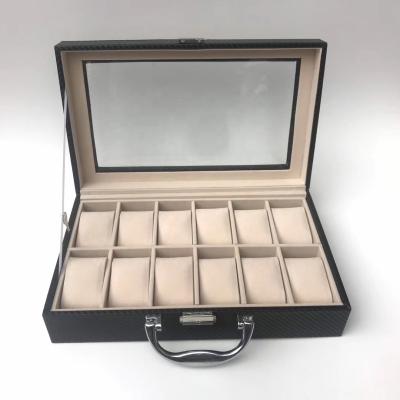 China Fanshion Custom Color OEM Watch Box Logo Watch Box Set Unique Watch Box 6 Slots zu verkaufen