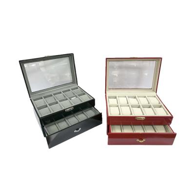 Chine Modern Watch Packaging Wholesale OEM High Quality Custom Black Wooden Watch Box For Watch à vendre