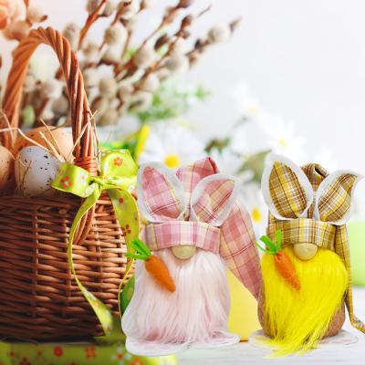 China Wholesale 2022 custom made colorful easter bunny gnome easter home decoration wholesale for sale