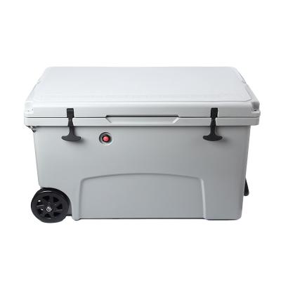 China Waterproof 20QT / 110QT Rotomolded Outdoor Hard Ice Chest Cooler Box for sale