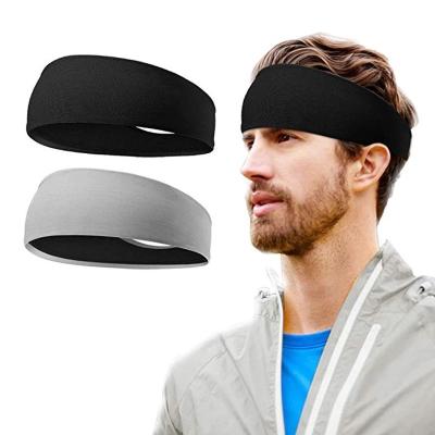 China Breathable Adjustable Elasticity Men Headband Sports Elastic Headband Stretch Women Yoga Running Hair Band For Men Outdoor Sport Headwrap Fitness Sports Safety for sale