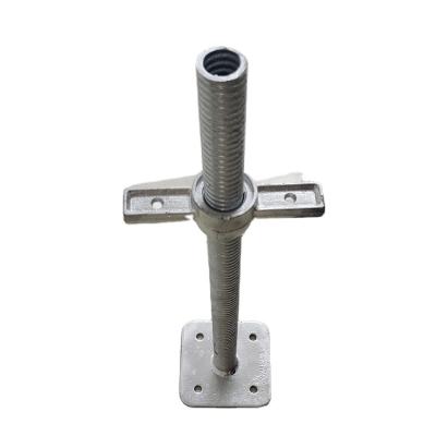 China Modern Custom Galvanized Base, Adjustable Strut Jack and Hollow Screw Jack Base for sale