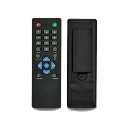 China Custom Set Top Box Universal 23 Key Black Set Top Box Remote Control for sale