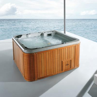 China Bathtubs & Whirlpools Spa Free Outdoor Bath Whirlpool Hot Tubs FICO Badewanne Tub Soaking Bathtub Accessories for sale