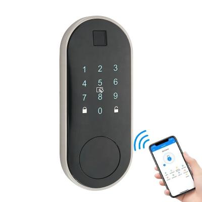 China Customized high quality cheap keyless smart lock APP TTlock password fingerprint keyless quick access lock C21 for sale