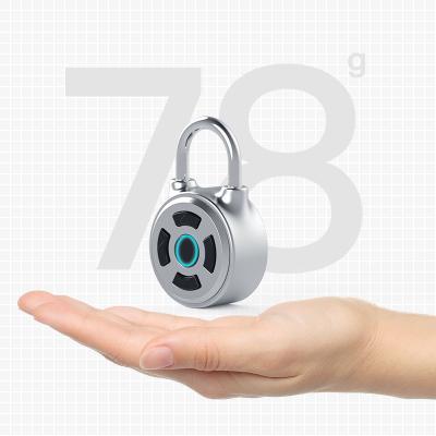 China New APP Warehouse Luggage Cabinet mini digital mobile smart remote keyless authorization password smart padlock for sale