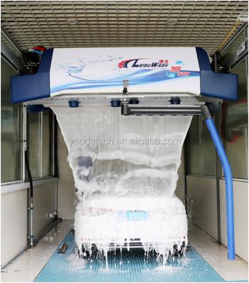 China Steel Hot Galavanzing Car Wash , Single Arm Car Wash Machine With Auto Wash for sale