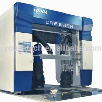 China Hot Roll Galvanizing YOUDA Automatic Car Wash Machine Over With 5 Brushes Wash Car for sale