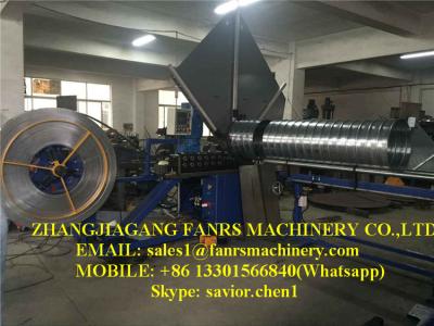 China Air Spiral Tube Forming Machine 380V 50Hz Stainless Steel CE ISO SGS F2000 for sale