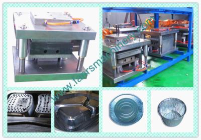 China Punching Aluminum Foil Container Mould With 2 Cavity / 3 Cavity for sale