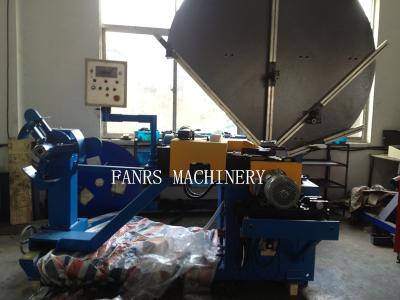 China Mitsubishi PLC Spiral Tube Forming Machine F1500C Two Working Styles for sale