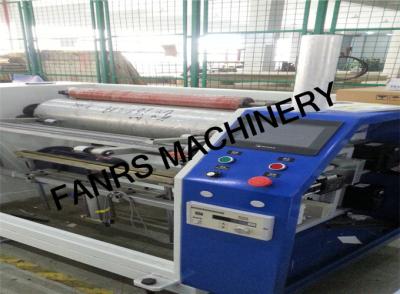 China Tension Control Non Woven Fabrics Film Rewinding Machine With Perforating Setting System for sale