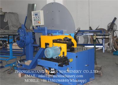 China Automatic Saw Blade Cutting Type Spiral Tube Forming Machine with 4kw Cutting Motor for sale