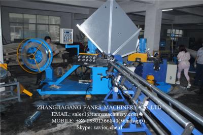 China Automatic Spiral Duct Machine With Steel Belt / Fixed Moulds for sale