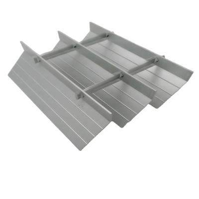 China Modern Aluminum Architectural Sunshade Wall And Door Canopy For Building Facade / Roof Ventilation for sale