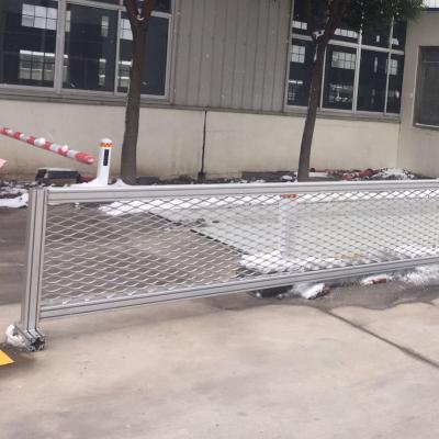 China Roadway Guardrail Expandable Safety Barrier Black Red Yellow White OEM Customized Exterior Facade Wrapping Barrier for sale