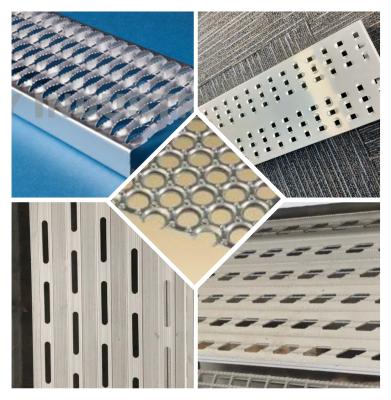 China Industrial Outdoor Non-Slip Aluminum Grating /Decking and Stair Treads for sale