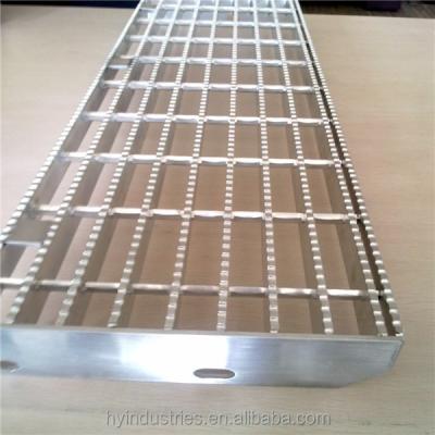 China Contemporary Stainless Steel Serrated Galvanized Stair Tread Made in China HY-01 for sale