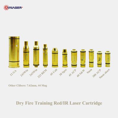 China 9mm Firearm Training Laser Bullet Dry Fire Laser Training Cartridge Gun for sale