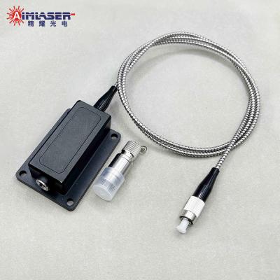 China Single Mode Fiber Coupled Fiber Laser Modules 405nm 450nm 520nm 650nm 10mW for sale