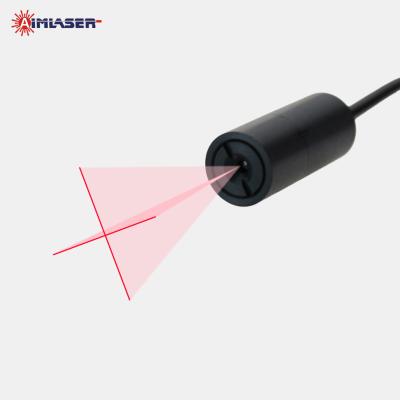 China Cross Line Laser Level Module 520nm 532nm 635nm 650nm Green and Red Horizontal & Vertical Line Laser Generator with Mount for sale