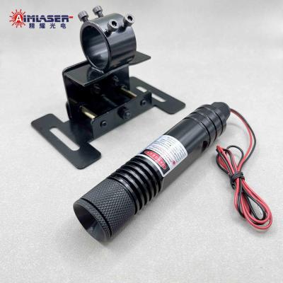 China Focusable Green And Red Laser Line Generators 520nm Wavelength 1mW - 200mW for sale