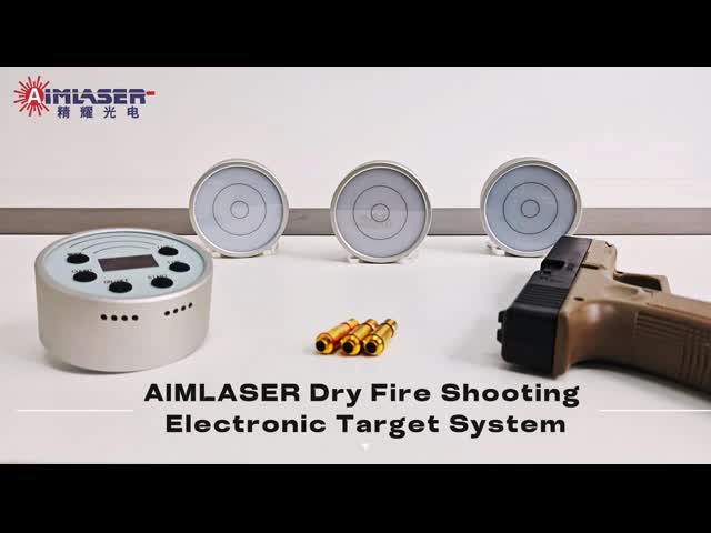 AMLASER New Reactive Dry Fire Training Laser Target and Controller System