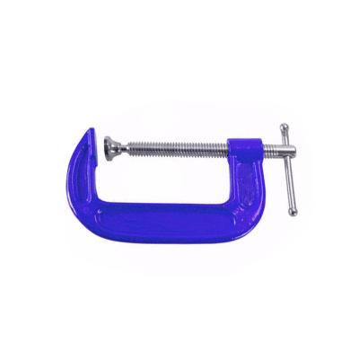 China Factory Supplier Heavy Duty Woodworking Hand Tools Malleable Iron Steel Deep Groove C Clamp for sale